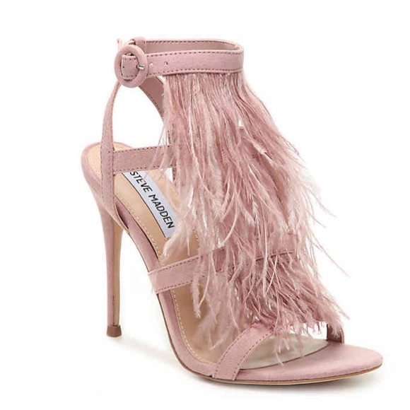 steve madden fluffy heels